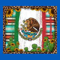 Mexican Flag Background With Cactus And Sunflower Tumbler Urban Hoodie | Teevron