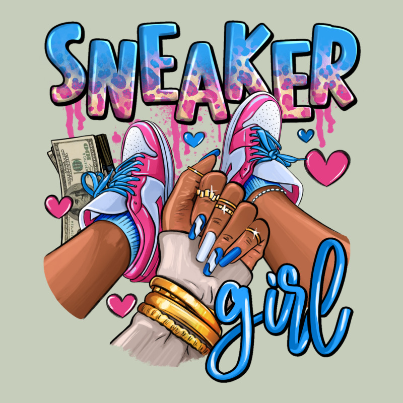 Sneaker Girl Afro Woman Classic Tee by RanaPortraitStore | Teevron