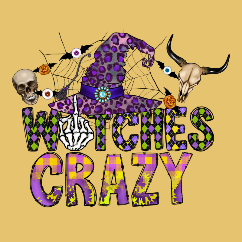 Witches Be Crazy Premium Sweatshirt by CowhideDigitalArt | Teevron