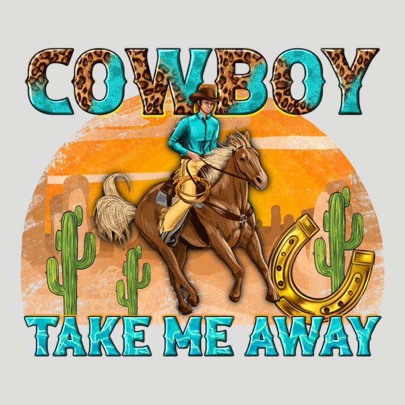 Cowboy Take Me Away Zipper Hoodie by texasbilliewilder | Teevron