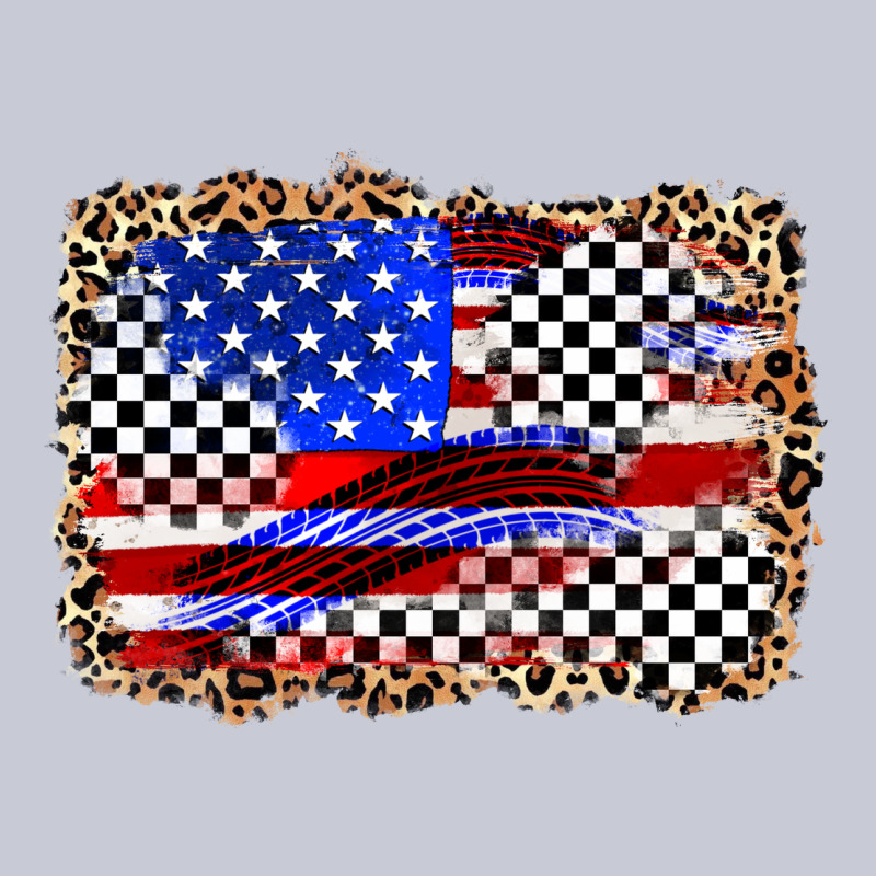 Race American Flag Heavyweight Hoodie by Zillion Design Studio | Teevron