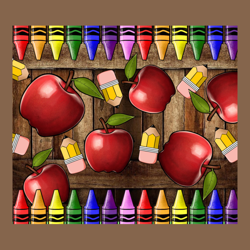 Crayons And Apples Premium Tee by LillyAllenDesigns | Teevron
