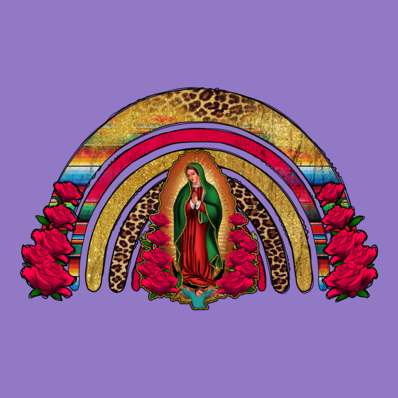Lady Of Guadalupe Rainbow Urban Hoodie by Jasminsmagicworld | Teevron