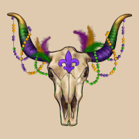 Mardi Gras Bull Skull Classic Tee | Teevron