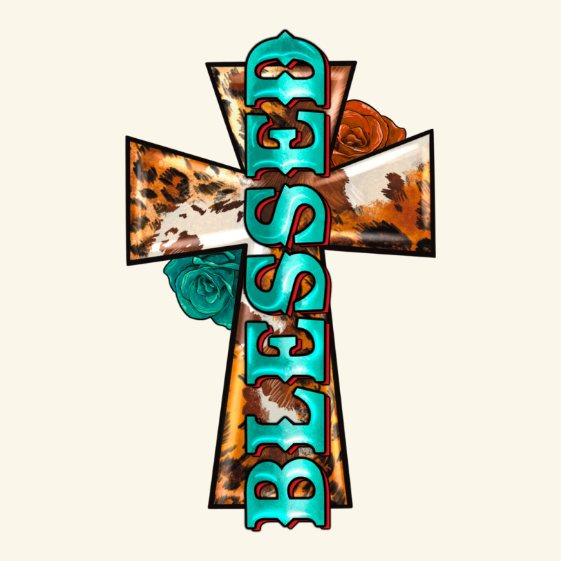 Blessed Cross Premium Hoodie by BarkalooDesign | Teevron