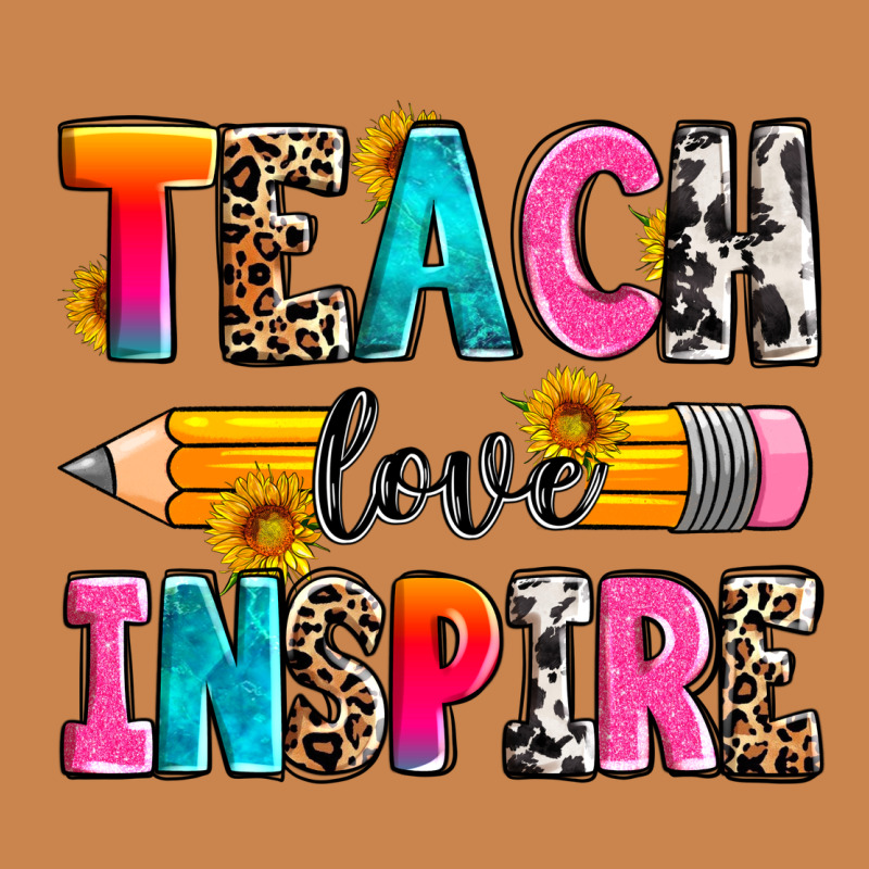Teach Love Inspire Heavyweight Hoodie by Zillion Design Studio | Teevron