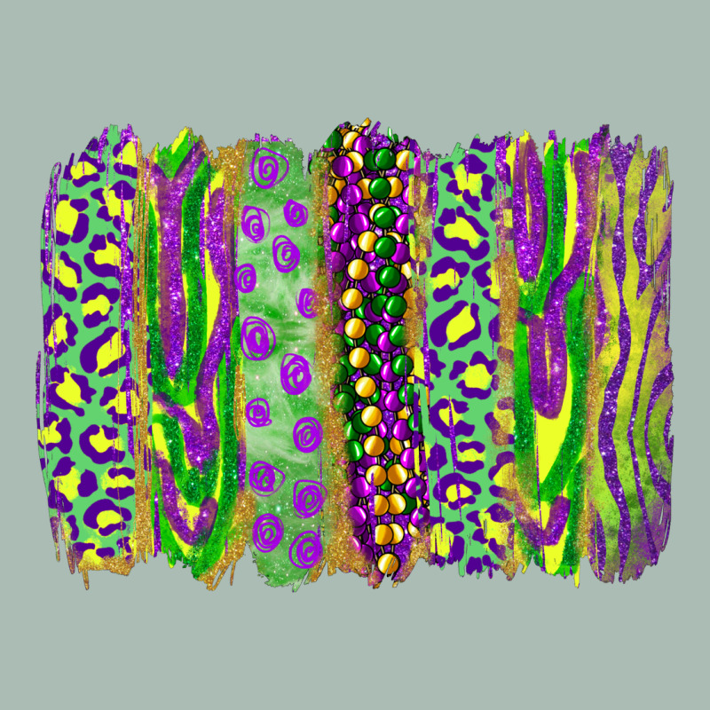 Mardi Gras Leopard Beads Brushstrokes Classic Tee by RanaPortraitStore | Teevron