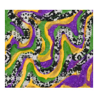 Mardi Gras Cowhide | Teevron