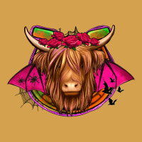 Halloween Highland Cow Horseshoe Urban Hoodie | Teevron
