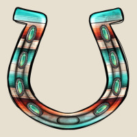 Serape Turquoise Horseshoe Urban Hoodie | Teevron