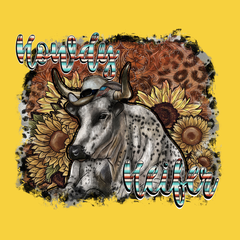 Howdy Heifer Premium Sweatshirt by SublimationCraftShop | Teevron