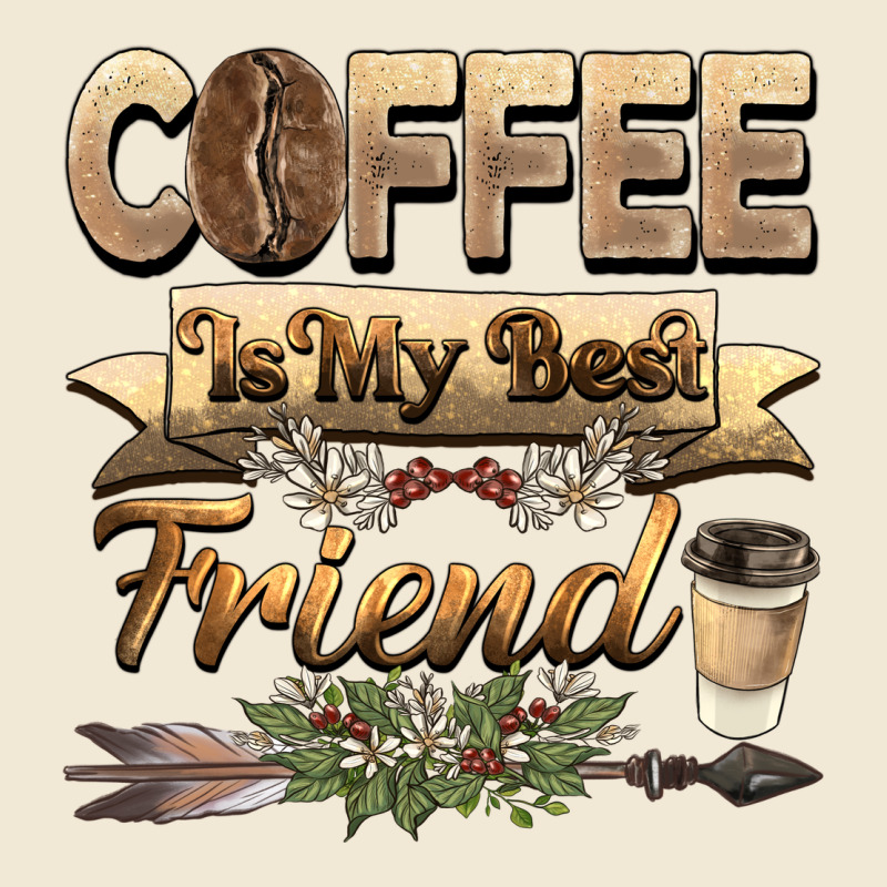Coffee Is My Best Friend Ladies Tee by BarkalooDesign | Teevron