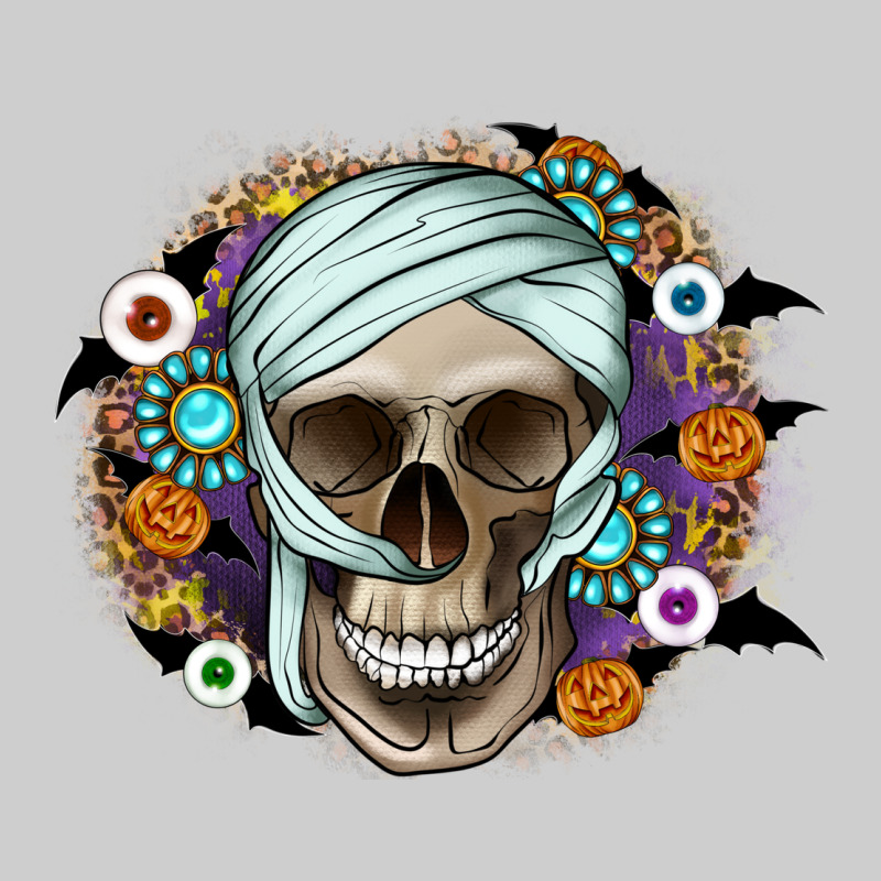 Halloween Skeleton Premium Sweatshirt by CowhideDigitalArt | Teevron