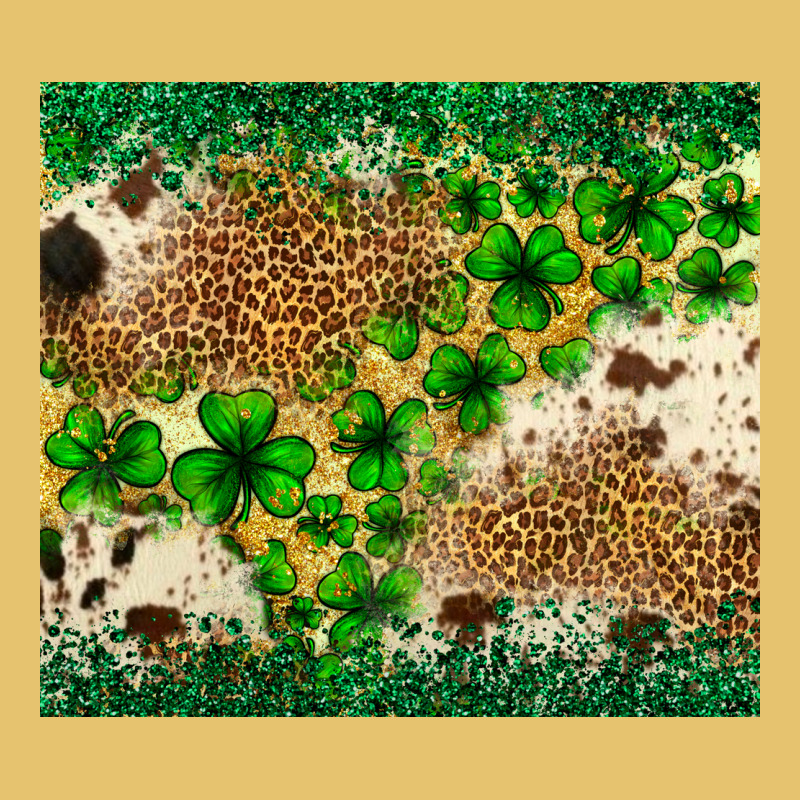 St. Patrick's Day Shamrock Tumbler St. Patricks Premium Sweatshirt by Neo Western | Teevron