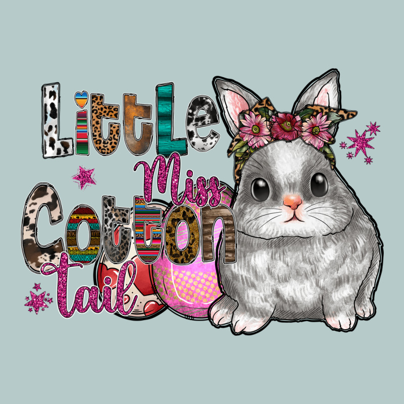 Little Miss Cotton Tail Heavy Core Tee by CowhideDigitalArt | Teevron