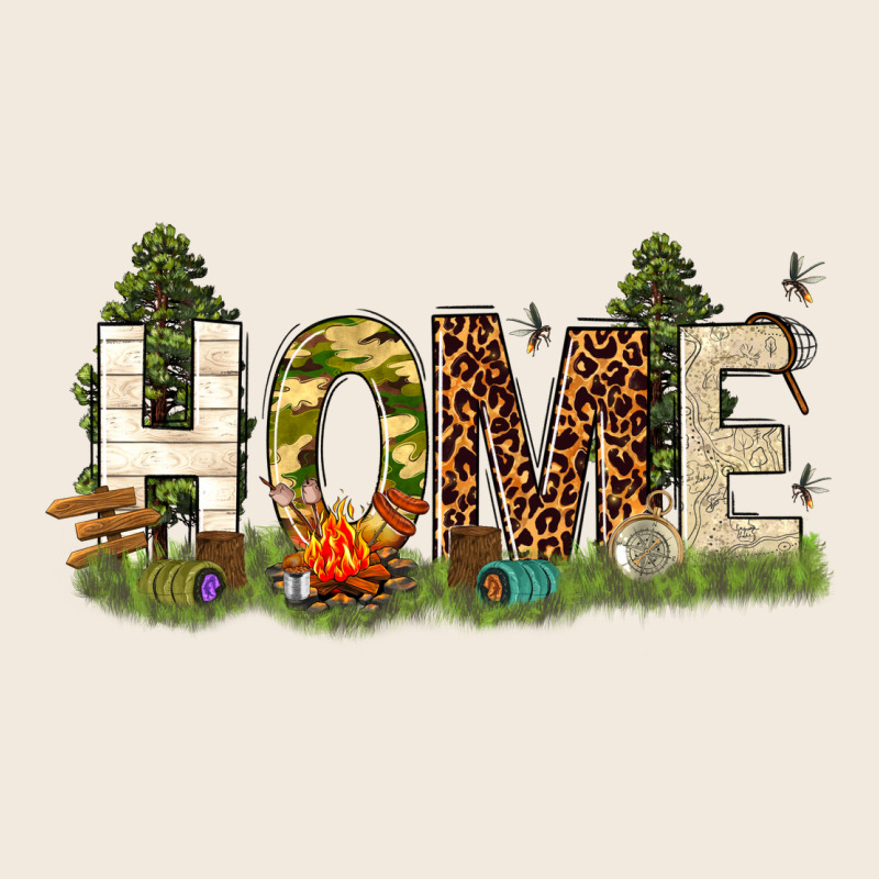 Home Camping Zipper Hoodie by texasbilliewilder | Teevron