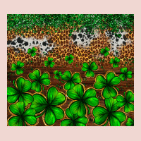 St. Patrick's Day Leopard Cowhide Tumbler Premium Sweatshirt | Teevron