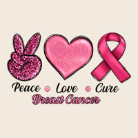 Peace Love Cure Cancer Zipper Hoodie | Teevron