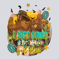 I Just Smile And Say God Bless Zipper Hoodie | Teevron