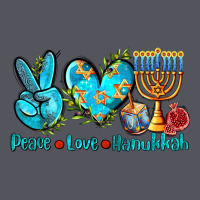 Peace Love Hanukkah Vintage Hoodie | Teevron