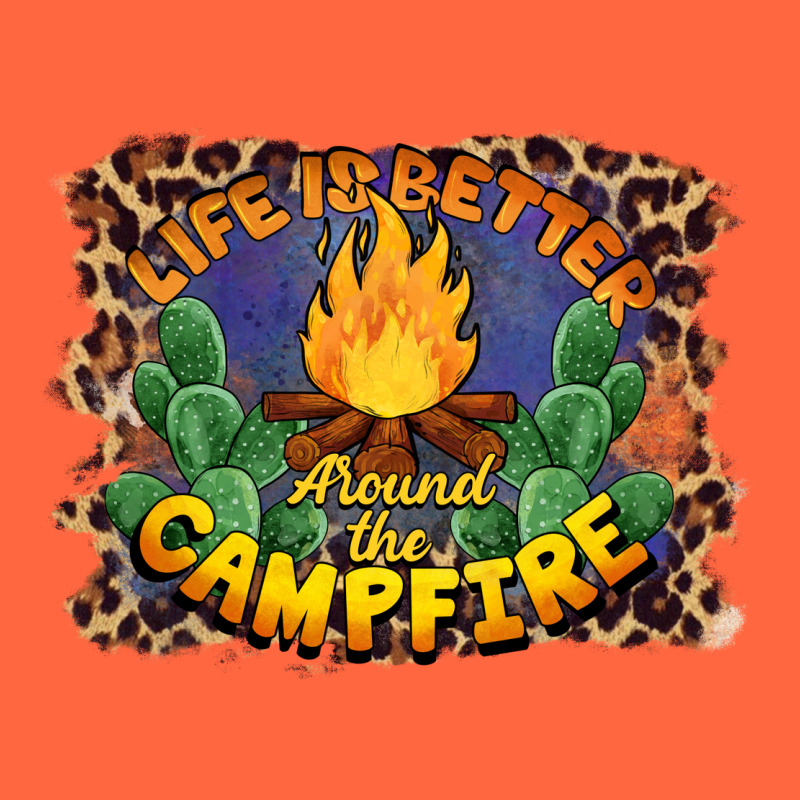 Life Is Better Around The Campfire Premium Hoodie by BarkalooDesign | Teevron