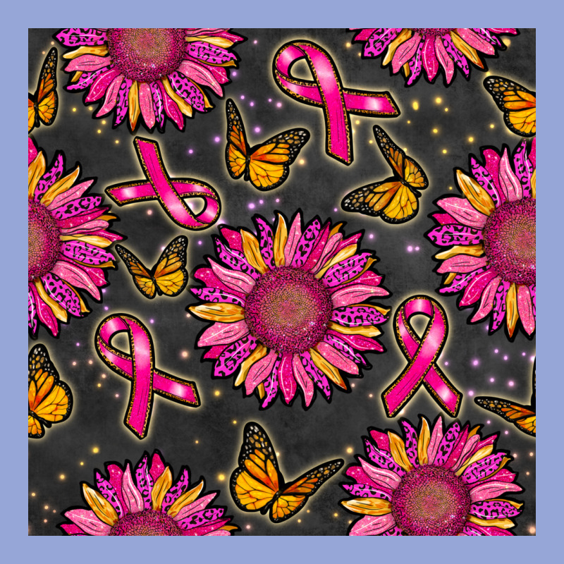 Breast Cancer Sunflower Seamless Pattern Classic Tee by BundleAndBundleShop | Teevron