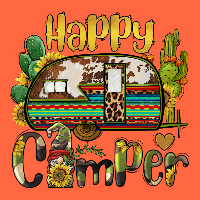 Happy Camper Caravan And Gnome Premium Hoodie by BarkalooDesign | Teevron