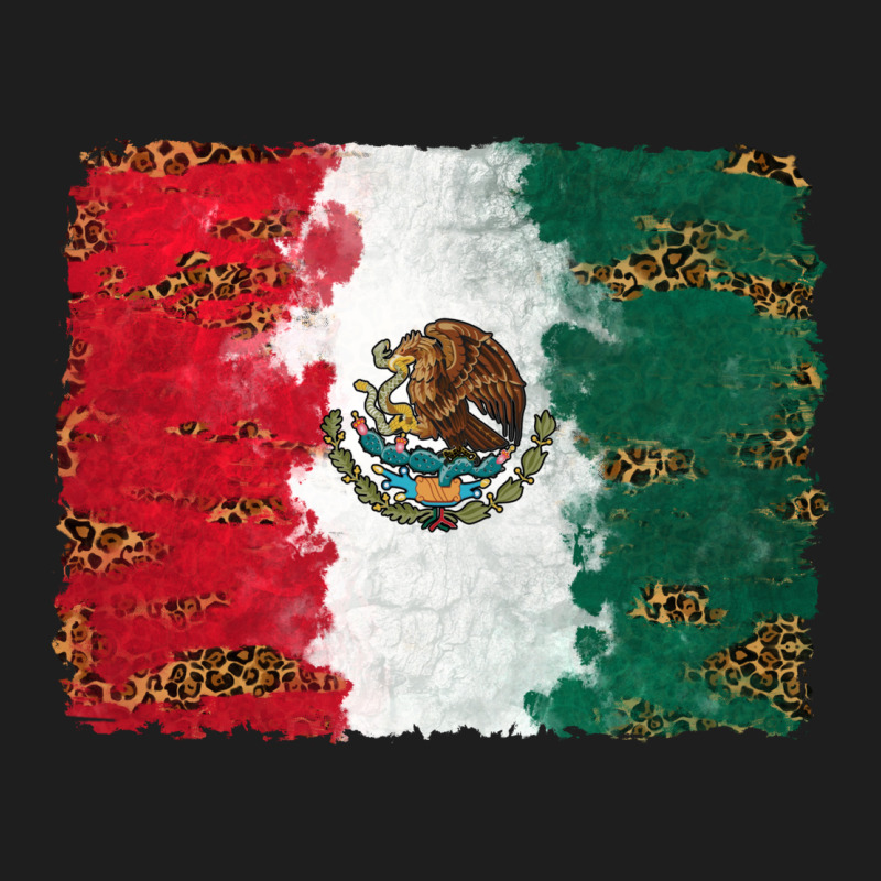 Mexican Flag With Leopard Classic Tee by RanaPortraitStore | Teevron