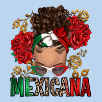 Mexicana Latina Messy Bun Classic Tee | Teevron