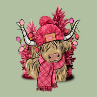 Pink Winter Long Haired Cow Urban Hoodie | Teevron