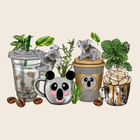 Koala Coffee Cups Zipper Hoodie | Teevron
