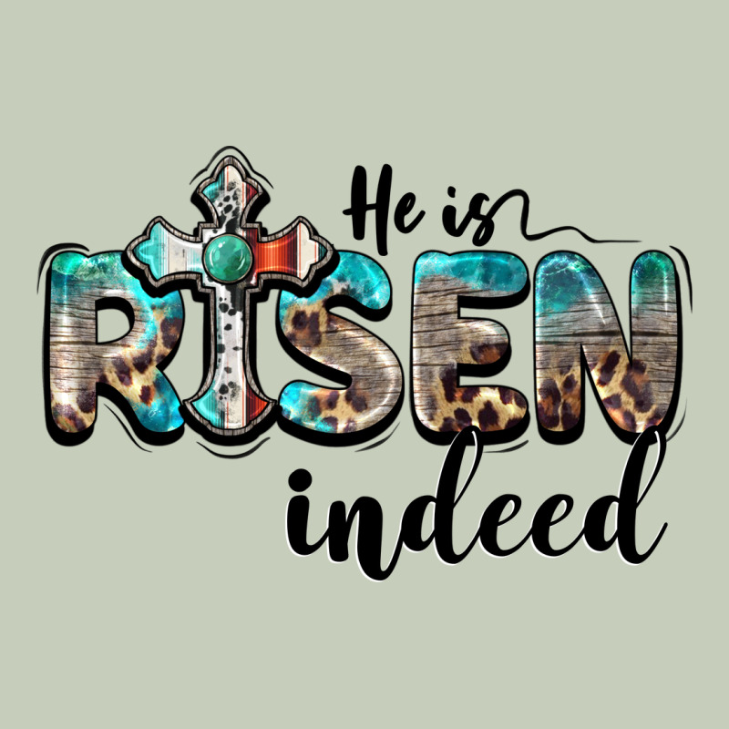 He Is Risen Indeed Long Sleeve Tee by BarkalooDesign | Teevron