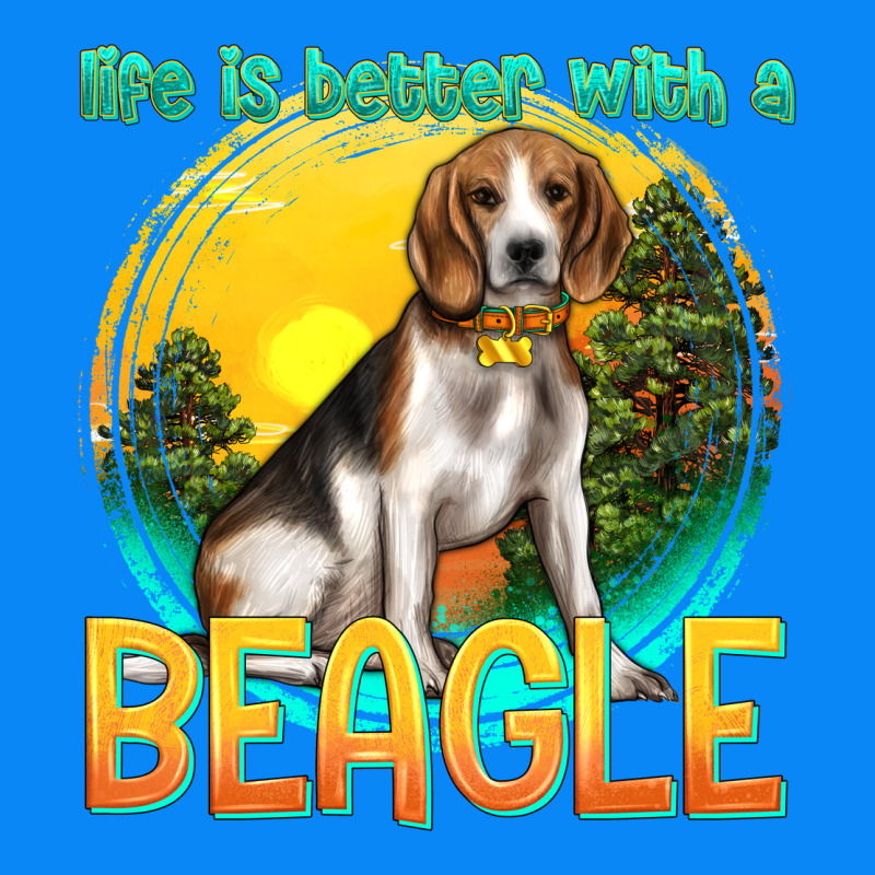 Life Is Better With A Beagle Zipper Hoodie by texasbilliewilder | Teevron