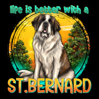 Life Is Better With A St.bernard Zipper Hoodie | Teevron