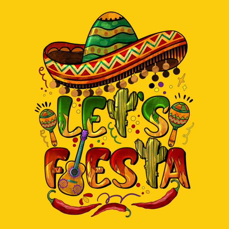 Let's Fiesta Mexican Hat Premium Hoodie by BarkalooDesign | Teevron