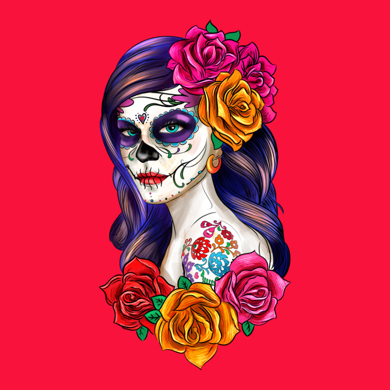 Sugar Skull Girl Classic Tee by RanaPortraitStore | Teevron