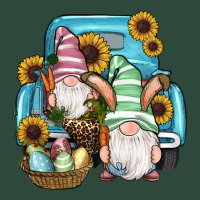 Easter Gnomes Egg Sunflowers Truck Zipper Hoodie | Teevron