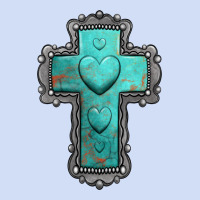 Turquoise Gemstone Cross Urban Hoodie | Teevron