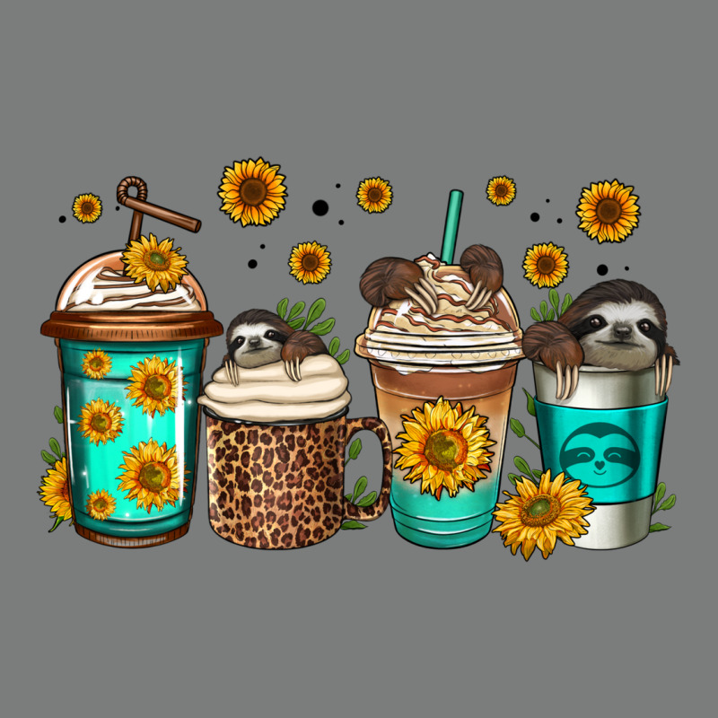 Sloth Coffee Cups Premium Hoodie by Jasminsmagicworld | Teevron