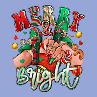 Merry And Bright Caucasian Girl Sneakers Classic Tee | Teevron