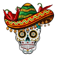 cinco de mayo sombrero skull | Teevron