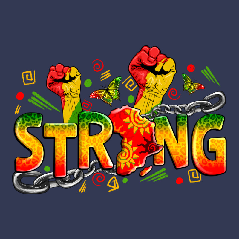 Strong Juneteenth Heavyweight Hoodie by Zillion Design Studio | Teevron