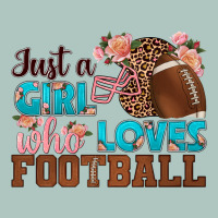 Just A Girl Who Loves Football Premium Sweatshirt | Teevron