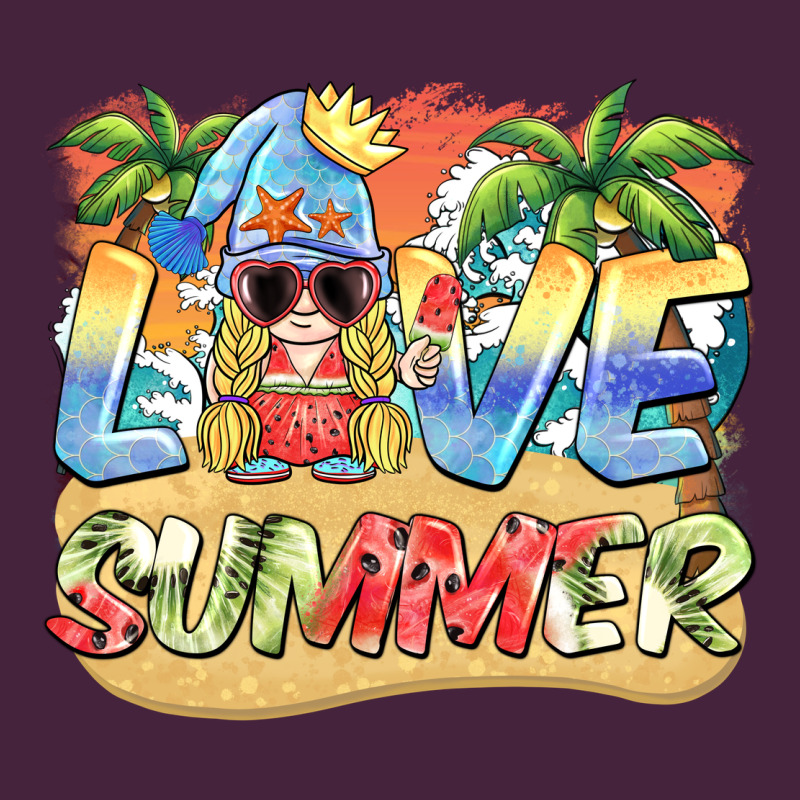 Love Summer Gnomes  Background Classic Tee by BarkalooDesign | Teevron