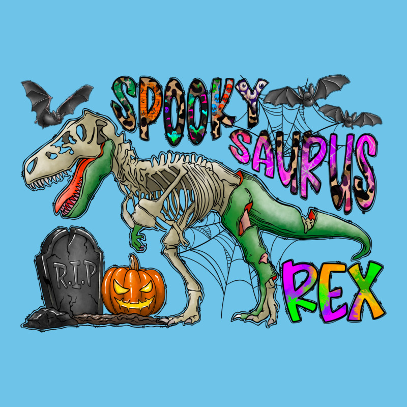 Spooky Saurus Rex Premium Sweatshirt by CowhideDigitalArt | Teevron