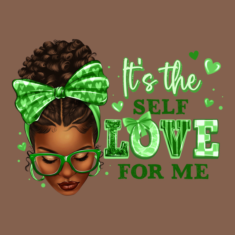 Sorority Colors Green Its The Self Love For Me Afr Zipper Hoodie by texasbilliewilder | Teevron