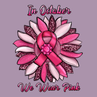 In October We Wear Pink Sunflower Heavyweight Hoodie | Teevron