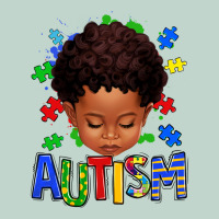 Autism Afro Kid Full Face Zipper Hoodie | Teevron