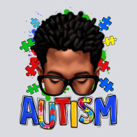Autism Afro Man Zipper Hoodie | Teevron
