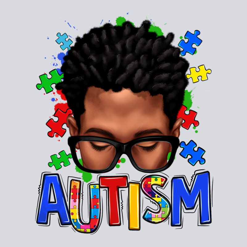 Autism Afro Man Zipper Hoodie by texasbilliewilder | Teevron